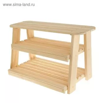 Подставка под обувь 90х55х45см, липа "Добропаровъ"