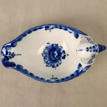 Подставка для половника «Уточка», 1321 см, фарфор, гжель