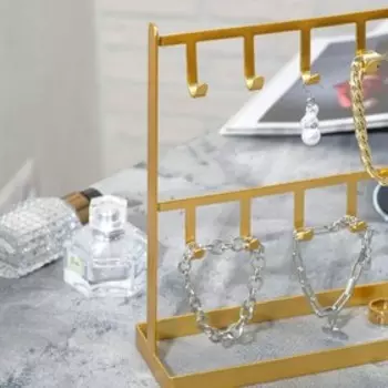 Подставка для украшений QF «Крючок», 207,524, цвет золотой