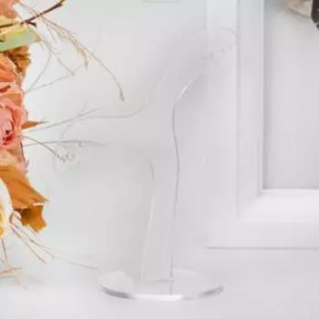 Подставка под серьги «Волна», 748 см, оргстекло 2 мм, В ЗАЩИТНОЙ ПЛЁНКЕ