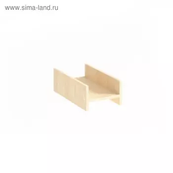 Подставка под системный блок на колёсах ПП-2, 250х450х150 мм, клен