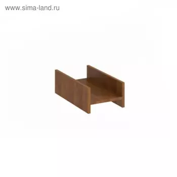 Подставка под системный блок на колёсах ПП-2, 250х450х150 мм, орех