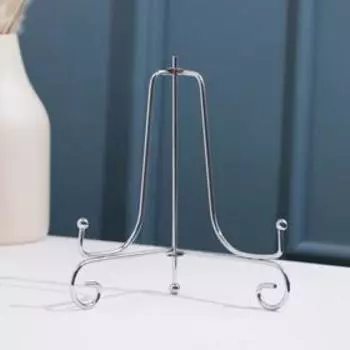 Подставка под тарелки Доляна, 1711 см, хромированная