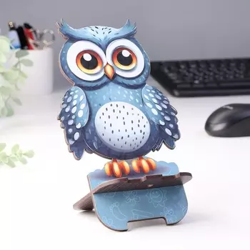 Подставка под телефон "Сова"