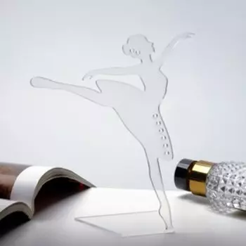 Подставка под украшения "Балерина" 12x15, оргстекло 3мм, цвет прозрачный