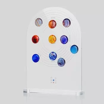 Подставка со значками «Сияние космоса»