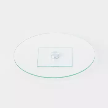 Подставка стеклянная вращающаяся, d=28 см