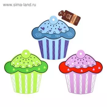 Подставка термостойкая «Пирожное», цвет МИКС