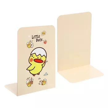 Держатель (ограничитель) подставка для книг, 2 штуки «Утенок»