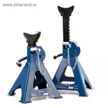 Подставки под автомобиль Stels 51627, регулируемые, h подъема 295-425 мм, 3 т, 2 шт