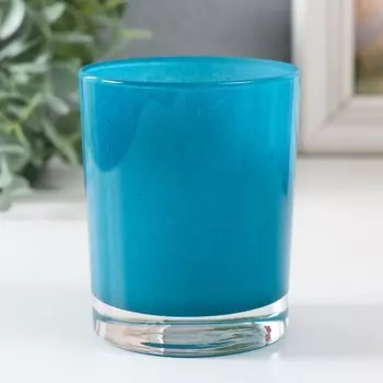 Подсвечник "АКВАМАРИН ЛЮСТР" 9,5х7,5 см, 250 мл