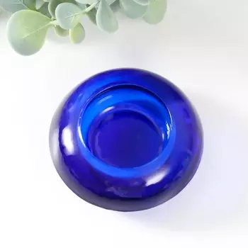 Подсвечник "Бавария" 3х7 см, 20мл КОБАЛЬТ