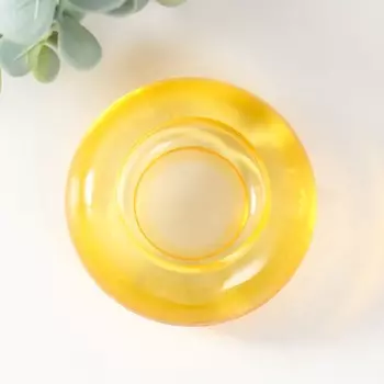 Подсвечник "Бавария" 3х7 см, 20мл ОРАНЖЕВЫЙ