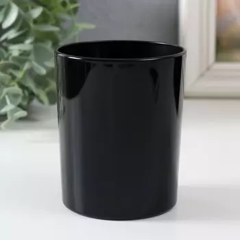 Подсвечник "ЧЕРНЫЙ ГЛЯНЕЦ" 9х7,5 см, 250
