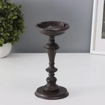Металлический подсвечник на 1 свечу «Белль», чугун, d=7 см 9.69.620.3 см