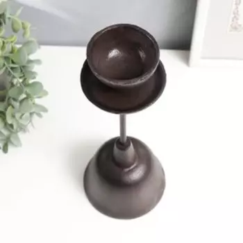 Подсвечник чугун на 1 свечу "Герцог" 32х11х11 см