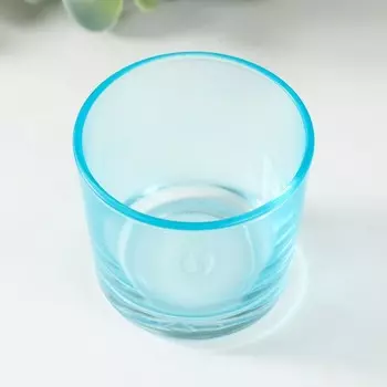 Подсвечник "ДЭЙ" БИРЮЗА 5,5х6 см 100мл