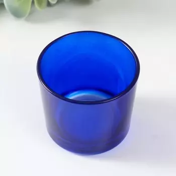 Подсвечник "ДЭЙ" КОБАЛЬТ 5,5х6 см 100мл