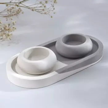 Подсвечник для чайных свечей, 17,2 х 9 х 3 см