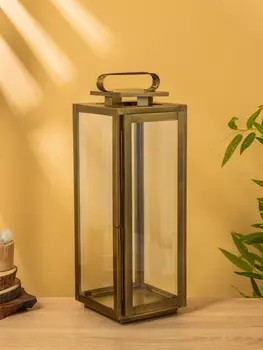 Подсвечник фонарь «Большие окна», 5016.517 см, железо