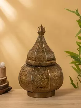 Подсвечник фонарь «Сокровища», 232337.5 см, железо