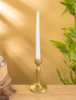 Подсвечник «Голди», 16 см, алюминий, золото