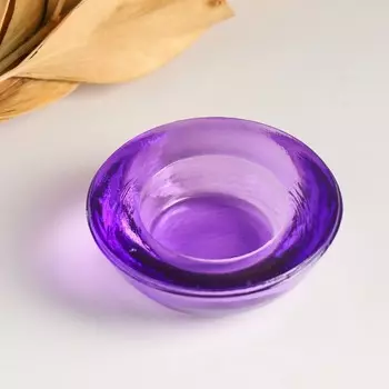 Подсвечник "Хей" 2,6х 7,5см, 50мл СИРЕНЕВЫЙ