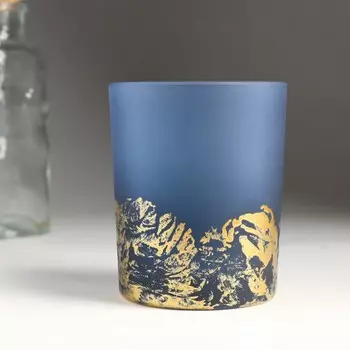 Подсвечник "ЭМИЛИЯ-5 гладкий" 9х7,5 см МИКС