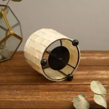 Подсвечник "Камай" 9х9х9 см ракушка