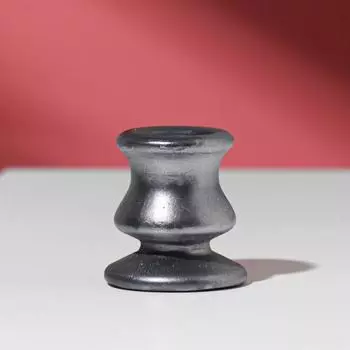 Подсвечник "Классик", 6х5,5 см, графит