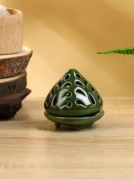 Подсвечник «Конус», 8.58.58.5 см, керамика, МИКС