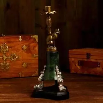 Подсвечник "Кот на троне" 41 см