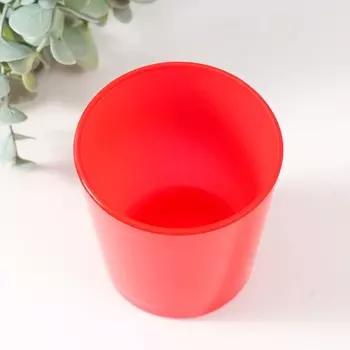 Подсвечник "КРАСНЫЙ ЛЮСТР ОДА" 8,5х7,5 см, 250 мл