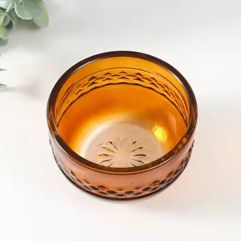 Подсвечник "КРИСТА-2 ЙОДНЫЙ" 6х9 см 250 мл