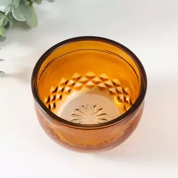 Подсвечник "КРИСТА-3 ЙОДНЫЙ" 6х9 см 250 мл