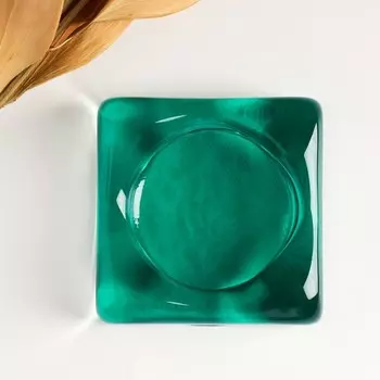 Подсвечник "Льдинка" 2,5х7,5 см, 50 мл ИЗУМРУД