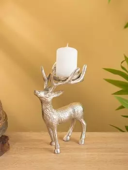 Подсвечник «Лесной олень», 137.518 см, алюминий