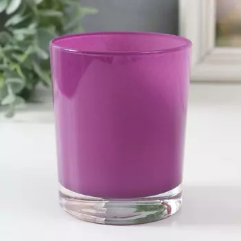 Подсвечник "ЛИЛОВЫЙ ЛЮСТР" 9,5х7,5 см, 250 мл