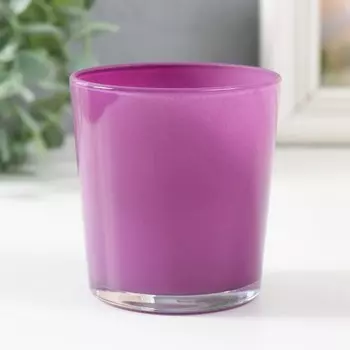 Подсвечник "ЛИЛОВЫЙ ЛЮСТР ОДА" 8,5х7,5 см, 250 мл