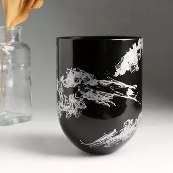 Подсвечник "МЕРАК МАНЕРГЕЙМ-2" 13х10 см, 650 мл глянцевый