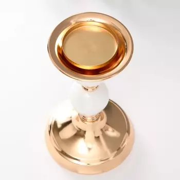 Металлический подсвечник на 1 свечу «Тулуза», d=5.8 см, 11.511.520 см