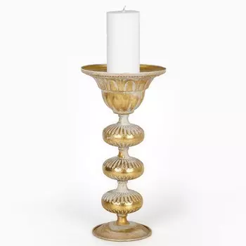 Подсвечник металл «Ярусы» для одной свечи 16 х 16 х 31 см