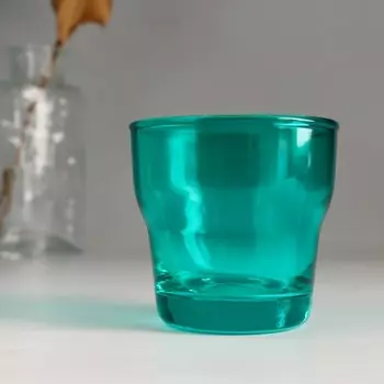 Подсвечник "Мини" 6,9х7 см, 140 мл ЗЕЛЁНЫЙ