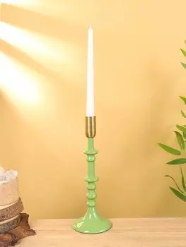 Подсвечник на 1 свечу "Кипарис" 10х10х31 см