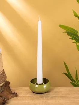 Подсвечник на 1 свечу на магнитах "Авокадо" 7,5х7,5х3,5 см