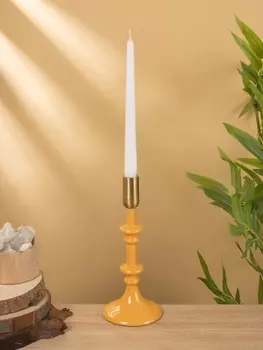 Подсвечник на 1 свечу "Песок" 10х10х26 см