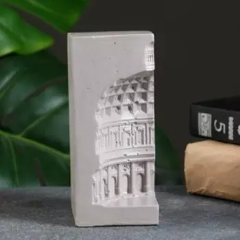 Подсвечник "Пантеон" серый, 13см