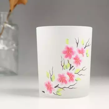 Подсвечник "САКУРА ГЛАДКИЙ" 9,3х7,7 см, 250 мл