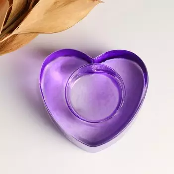 Подсвечник "СЕРДЕЧКО" 8х7,5х3,5 см