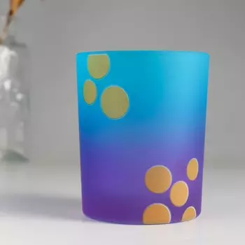 Стеклянный подсвечник на 1 свечу «Скальди», 97.5 см, 250 мл